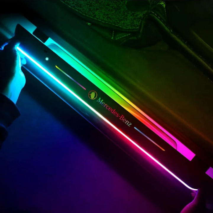 LED nakładki progowe magnetyczne do Omoda, Jaecoo i Jetour – zdjęcie 3
