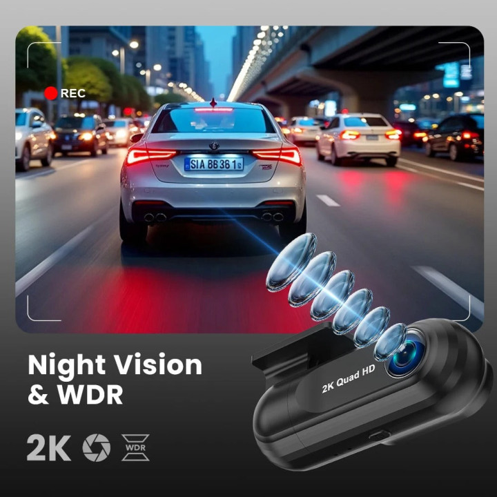 Wideorejestrator 2K V40 do Omoda 5, Omoda 7 i Jaecoo 7 – zdjęcie 9