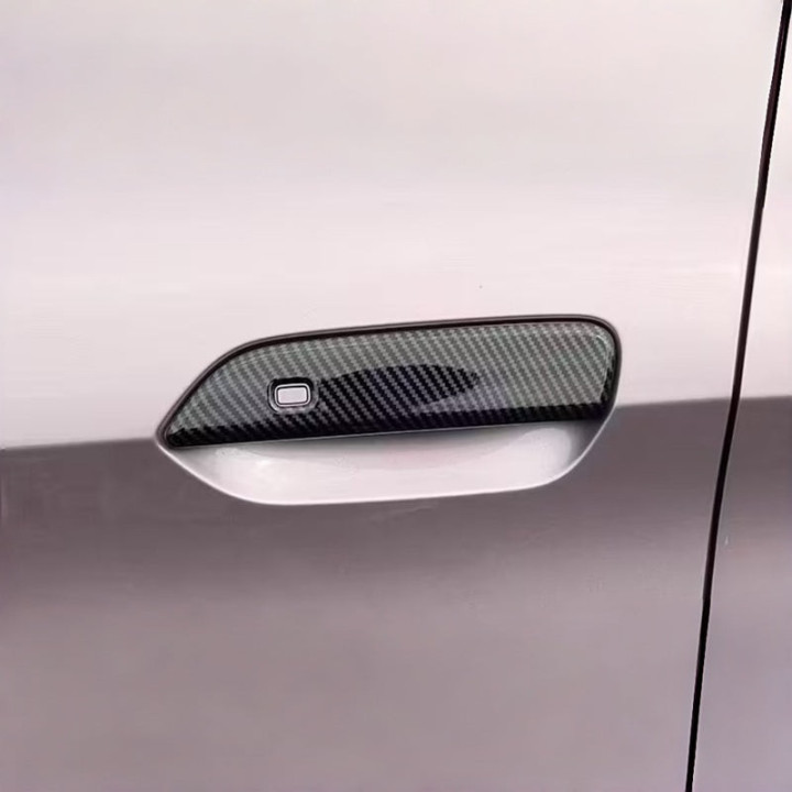Nakładki na klamki Carbon Fibre lub Glossy Black do BYD Dolphin – zdjęcie 2