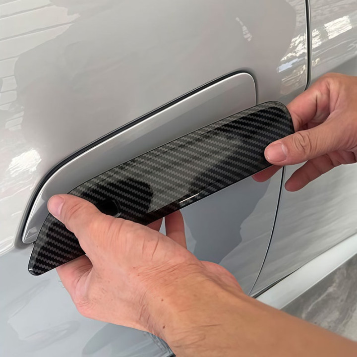 Nakładki na klamki Carbon Fibre lub Glossy Black do BYD Dolphin – zdjęcie 5