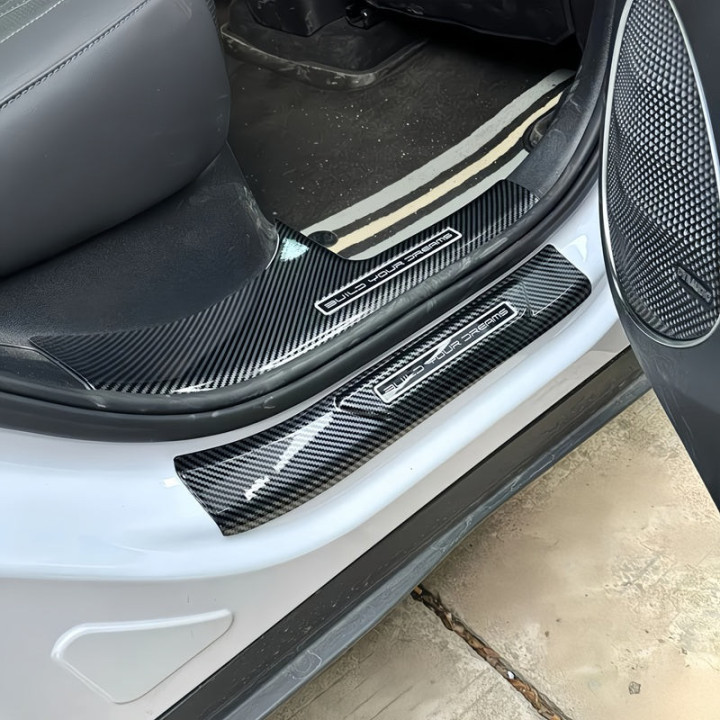 Osłony drzwi ABS w stylu carbon – BYD Sealion 7 – zdjęcie 6