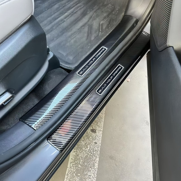 Osłony drzwi w stylu carbon do BYD Seal U – zdjęcie 7