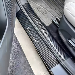 Osłony ABS w stylu włókna węglowego do BYD Atto 2