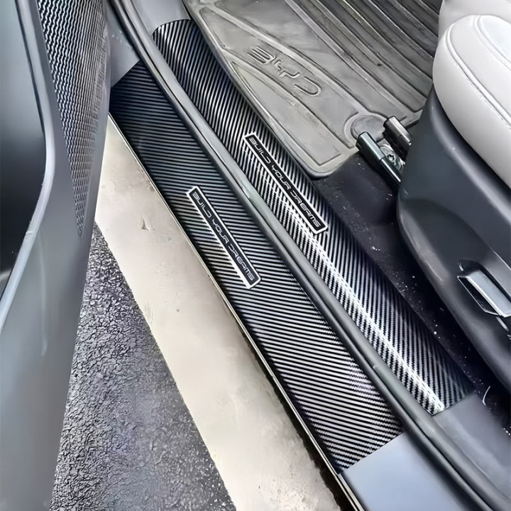 Osłony ABS w stylu włókna węglowego do BYD Atto 2