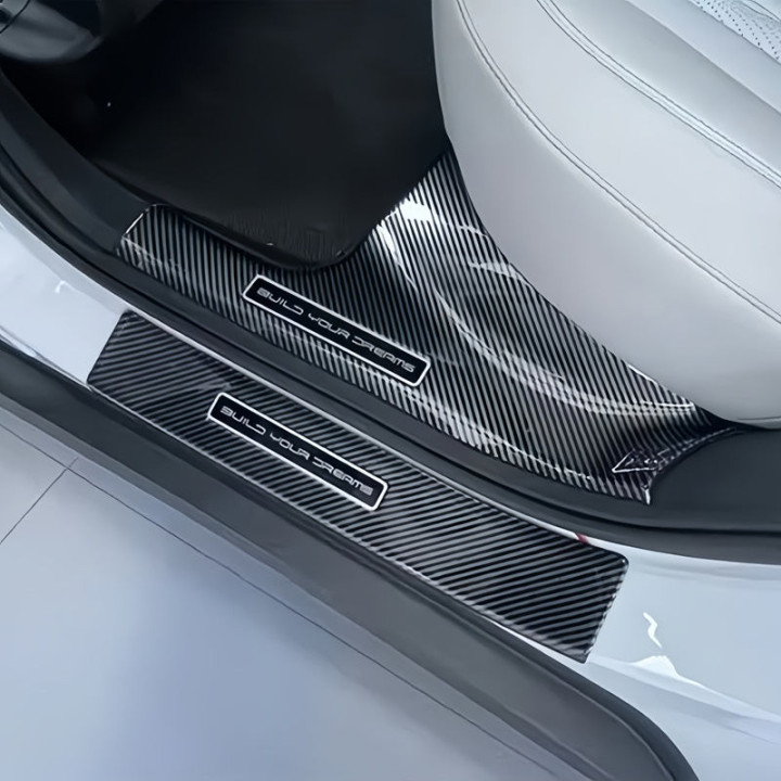 Osłony ochronne ABS z wykończeniem karbonowym do BYD Seal 6 – zdjęcie 3