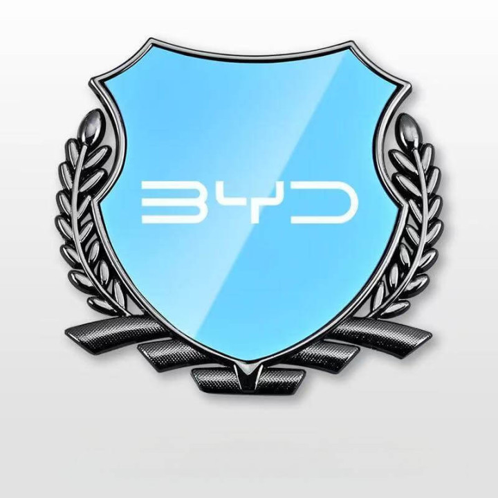 Metalowy emblemat 3D na klapę lub bok do BYD – zdjęcie 3