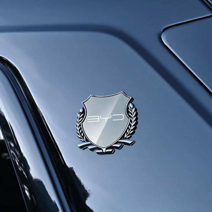 Metalowy emblemat 3D na klapę lub bok do BYD – zdjęcie 4