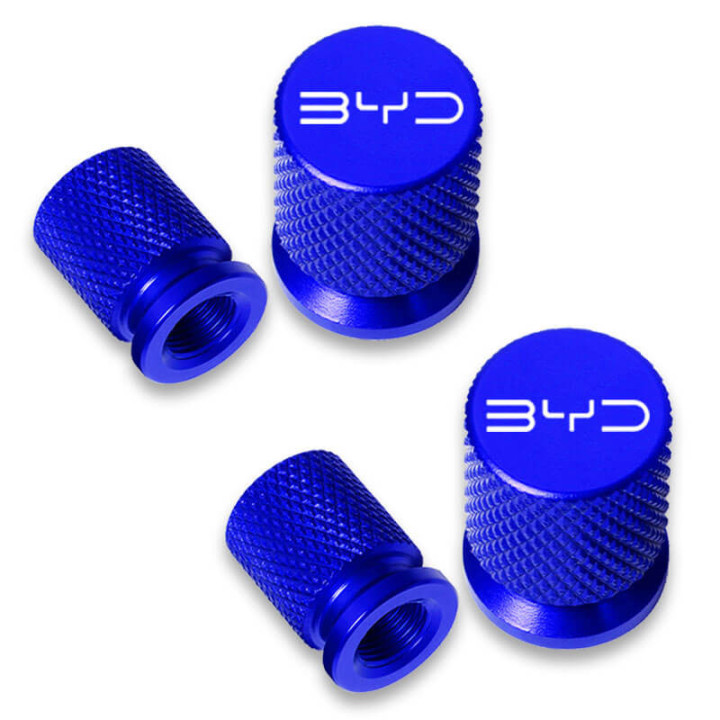 Aluminiowe kapturki wentyli do BYD Atto, Dolphin, Seal, Han, Tang – zdjęcie 4