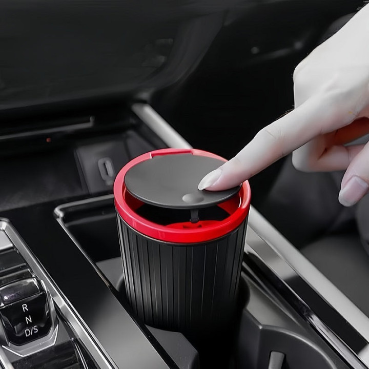 Samochodowy kosz na śmieci z paskami do BYD – zdjęcie 5