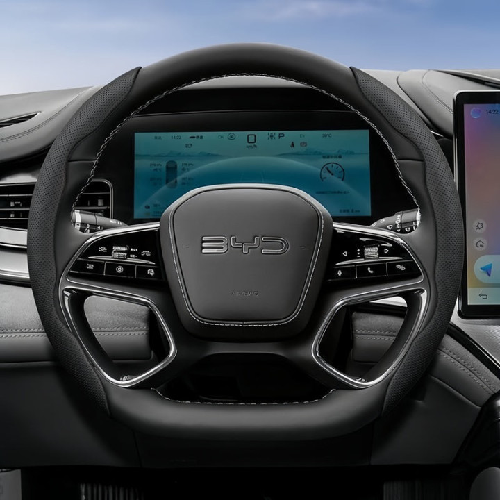 Dzielona nakładka na kierownicę do BYD Atto 2, Atto 3, Dolphin