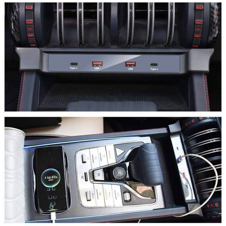 Hub USB z dodatkowymi portami do BYD Atto 3 – zdjęcie 4