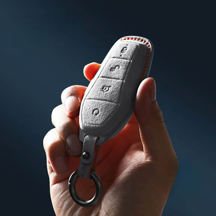 Etui na kluczyk z Alcantara® do BYD – zdjęcie 3