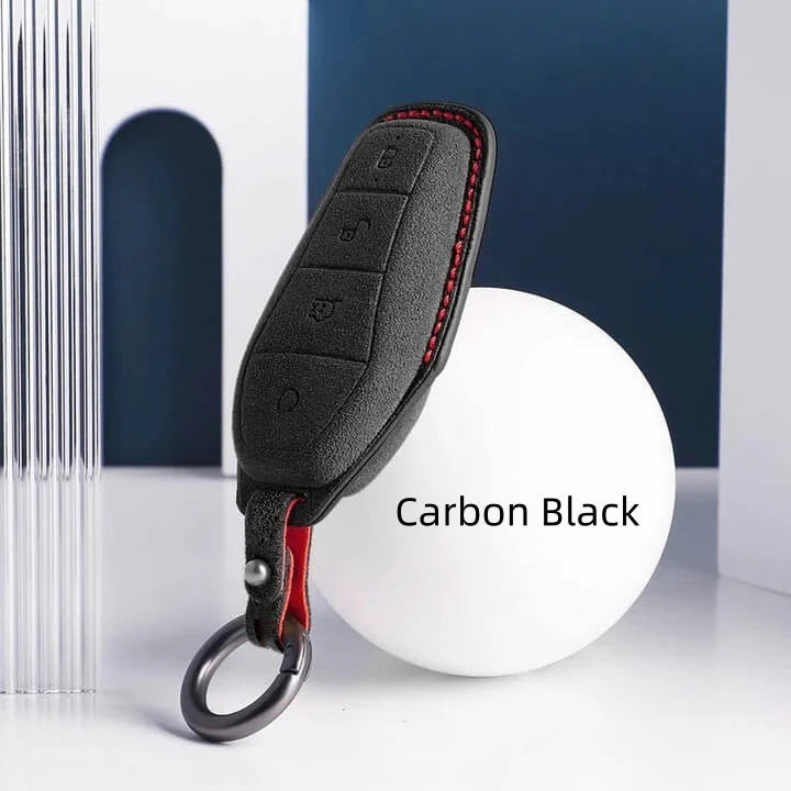 Etui na kluczyk z Alcantara® do BYD – zdjęcie 5