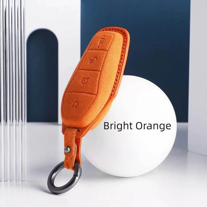 Etui na kluczyk z Alcantara® do BYD – zdjęcie 10