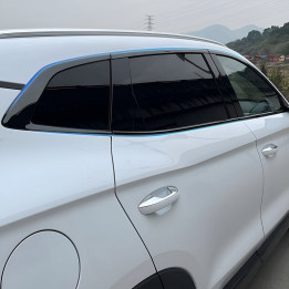 Listwy szyb bocznych czarny połysk do BYD Seal U