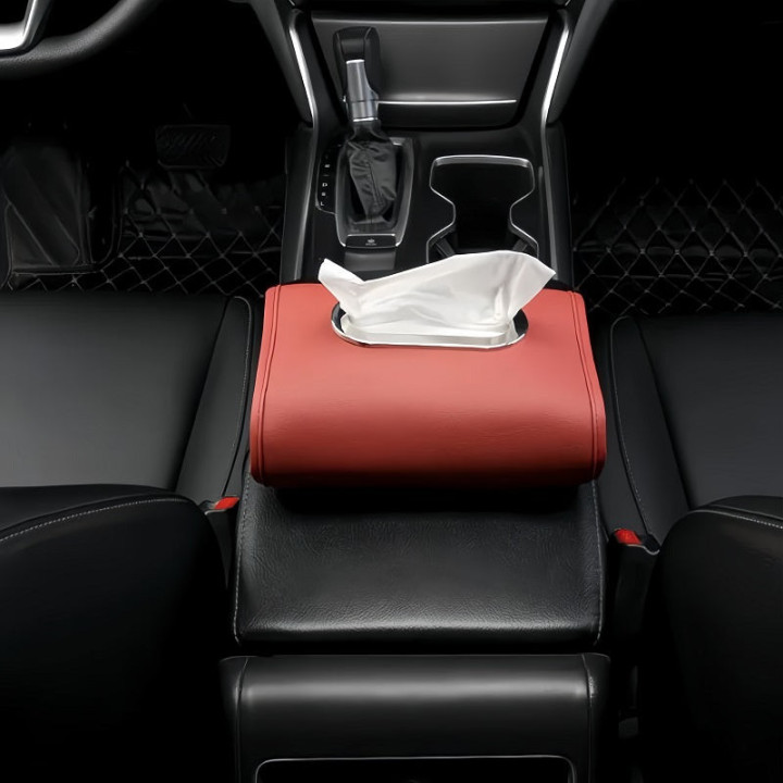 Pudełko na chusteczki z ekoskóry do BYD – zdjęcie 7