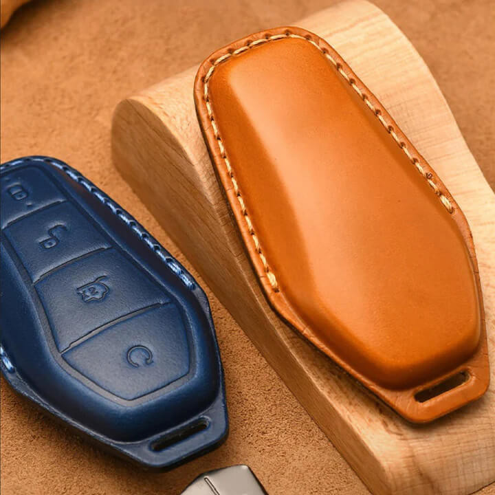 Etui skórzane na kluczyk do BYD Atto 3, Seal i innych – zdjęcie 2