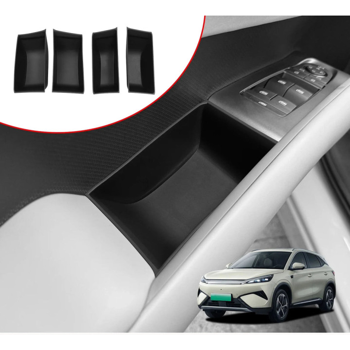 Pojemniki w klamki drzwi czarne do BYD Atto 3 – zdjęcie 2