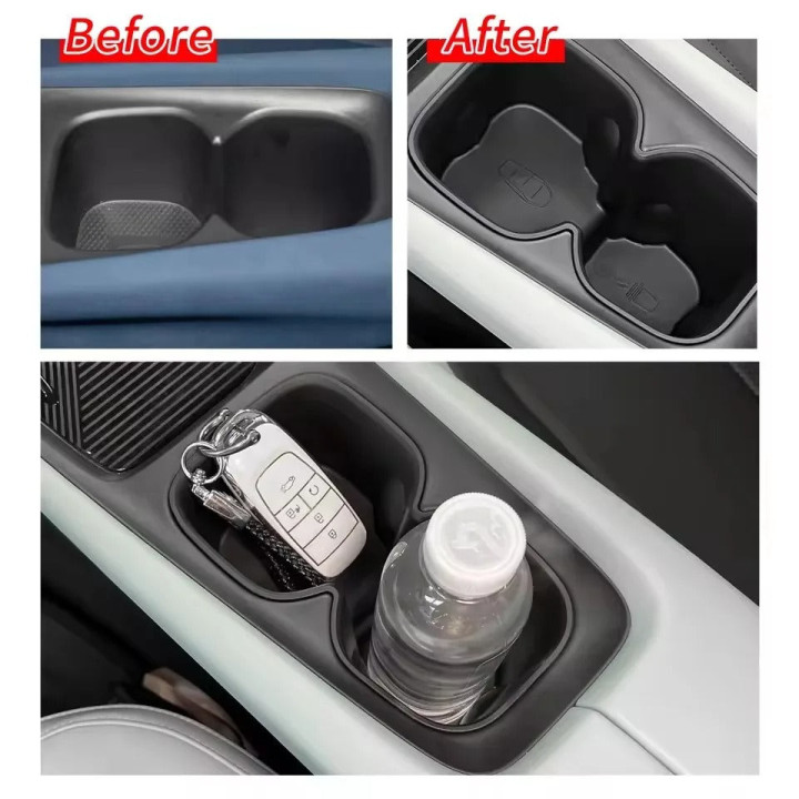 Organizer konsoli z uchwytami na kubki – BYD Dolphin Surf – zdjęcie 3