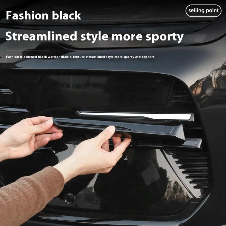 Nakładki na halogeny i grill do BYD Seal U – zdjęcie 3