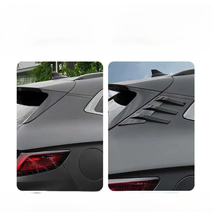 Nakładki na tylne trójkątne szyby do BYD Seal U