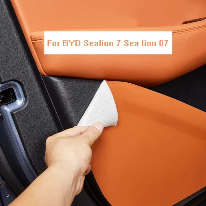 Maty ochronne na drzwi i fotele z ekoskóry do BYD Sealion 7 – zdjęcie 7