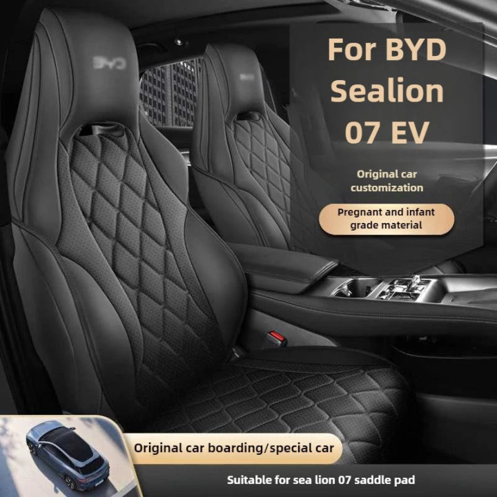 Pokrowce na siedzenia oddychające do BYD Sealion 7 – zdjęcie 2