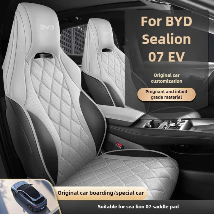 Pokrowce na siedzenia oddychające do BYD Sealion 7 – zdjęcie 4