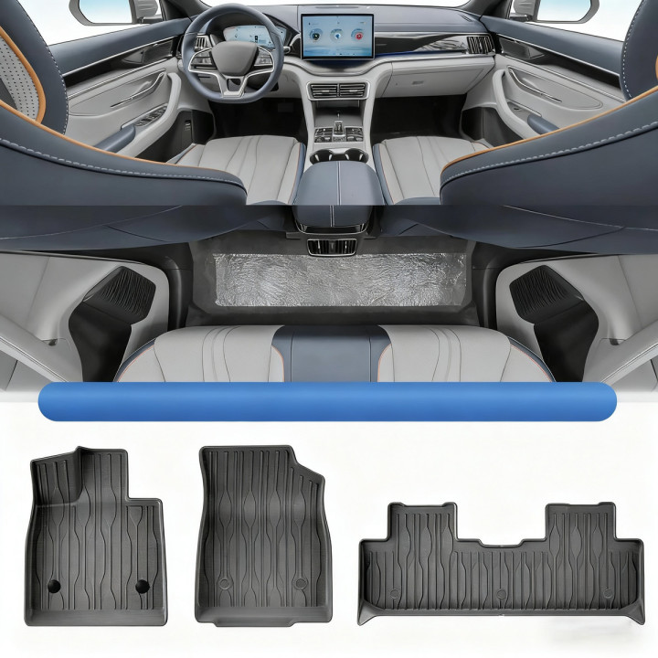 Dywaniki TPE z wkładką bagażnika do BYD Seal U