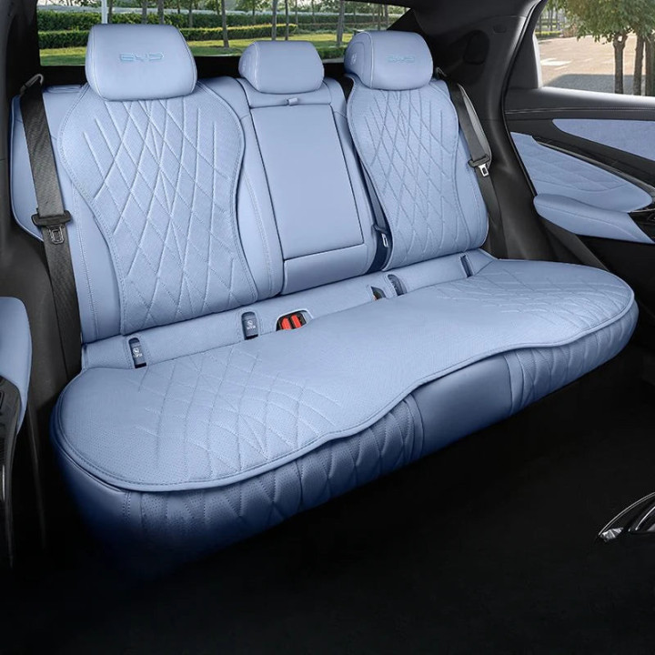 Pokrowce na siedzenia niebieskie do BYD Seal – zdjęcie 7