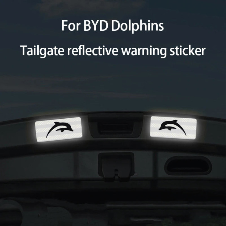 Naklejki odblaskowe na drzwi do BYD Dolphin – zdjęcie 5