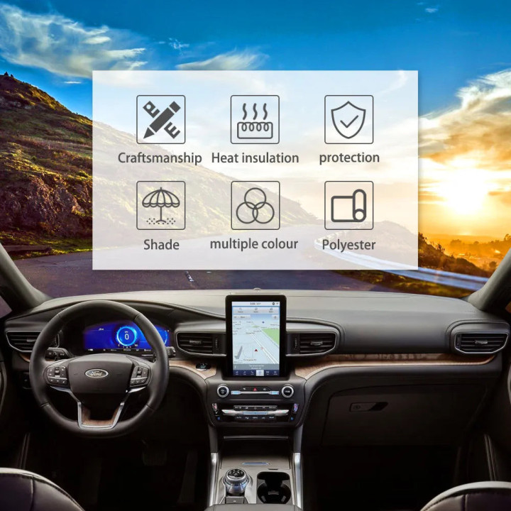 Mata ochronna na deskę rozdzielczą do BYD Seal – zdjęcie 10