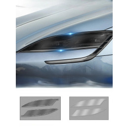 Przyciemniana folia ochronna na reflektory do BYD Seal