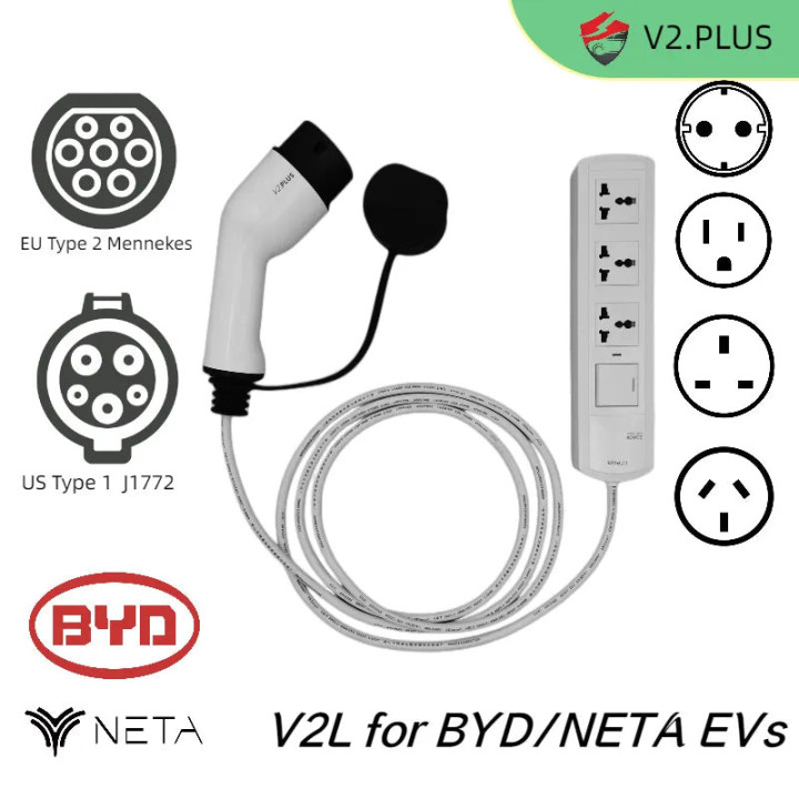 Adapter V2L do zasilania urządzeń do BYD i Denza D9 – zdjęcie 2