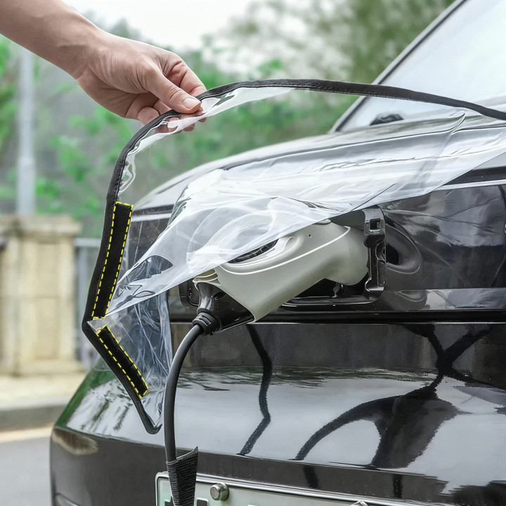 Magnetyczna osłona portu ładowania do BYD – zdjęcie 4