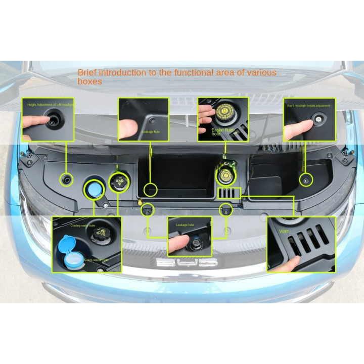 Organizer do przedniego bagażnika – BYD Dolphin – zdjęcie 4