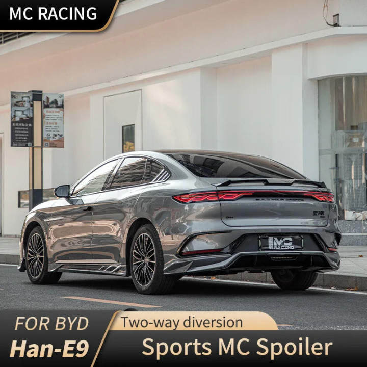 Spoiler tylny wzór włókna węglowego do BYD Han – zdjęcie 2