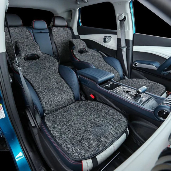 Oddychające pokrowce na siedzenia do BYD Atto 3, Dolphin, Han, Tang – zdjęcie 10