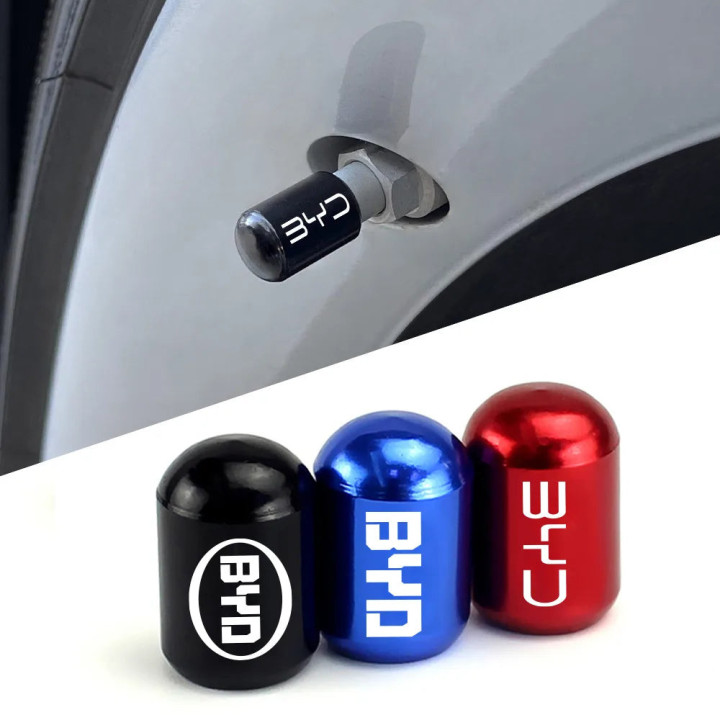 Nakrętki na wentyle z włókna węglowego do BYD