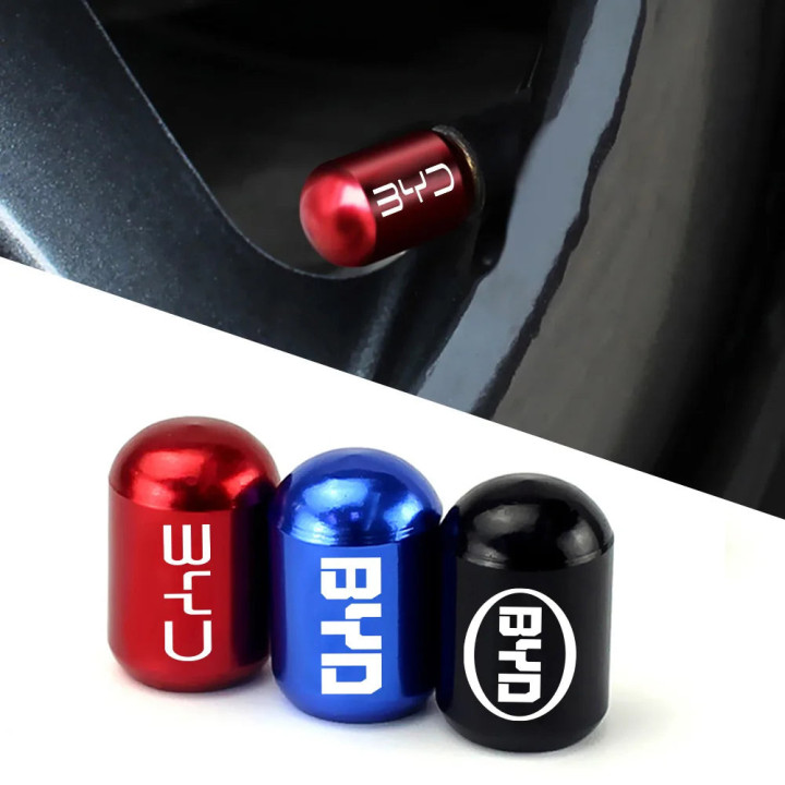 Nakrętki na wentyle z włókna węglowego do BYD – zdjęcie 22
