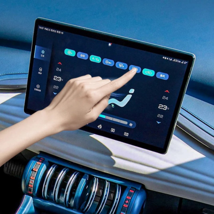 Uchwyt obrotowy ekranu centralnego do BYD Atto 3 i Seal U – zdjęcie 3