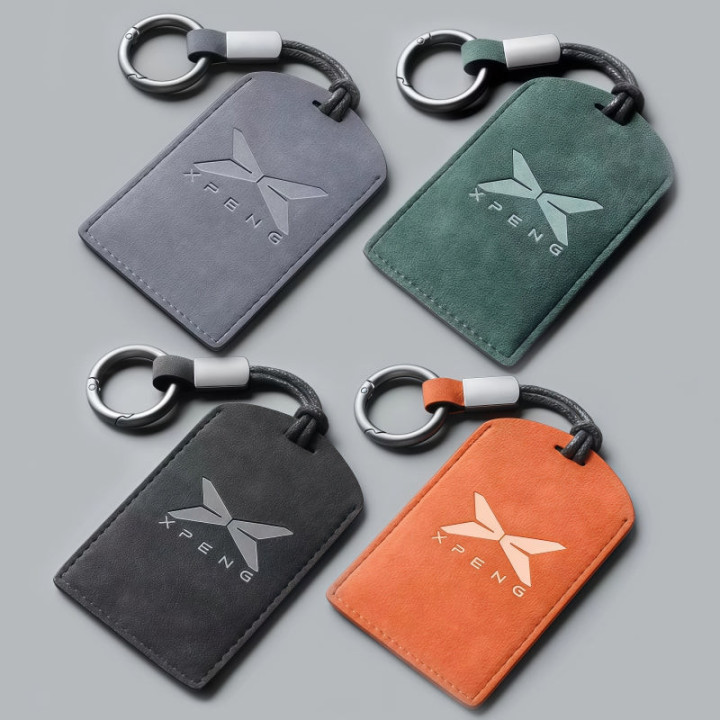 Etui z zamszu na kartę-klucz do Xpeng G6 G9 P7 X9