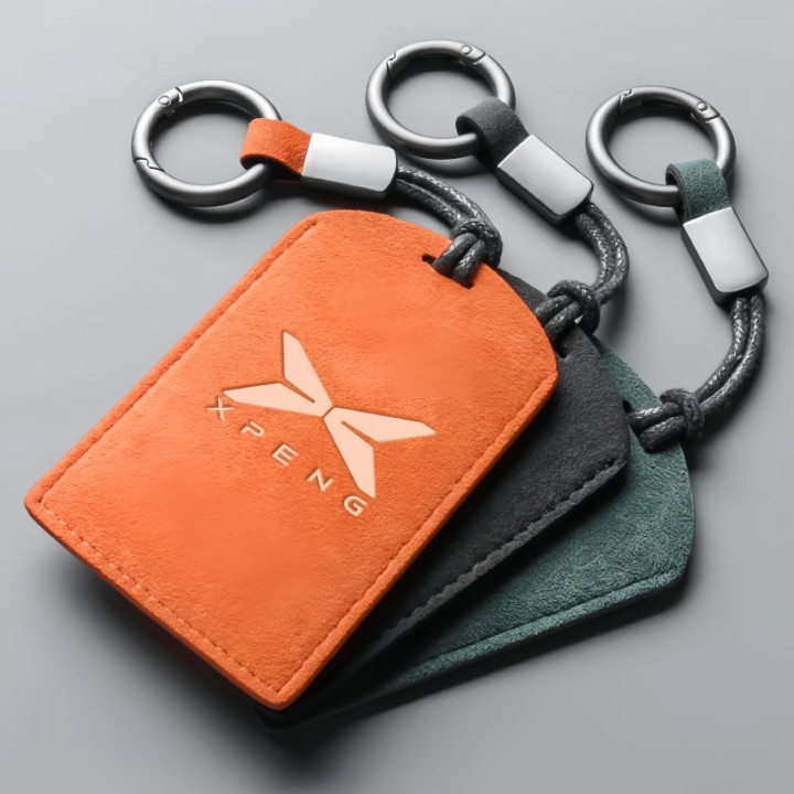 Etui z zamszu na kartę-klucz do Xpeng G6 G9 P7 X9 – zdjęcie 2