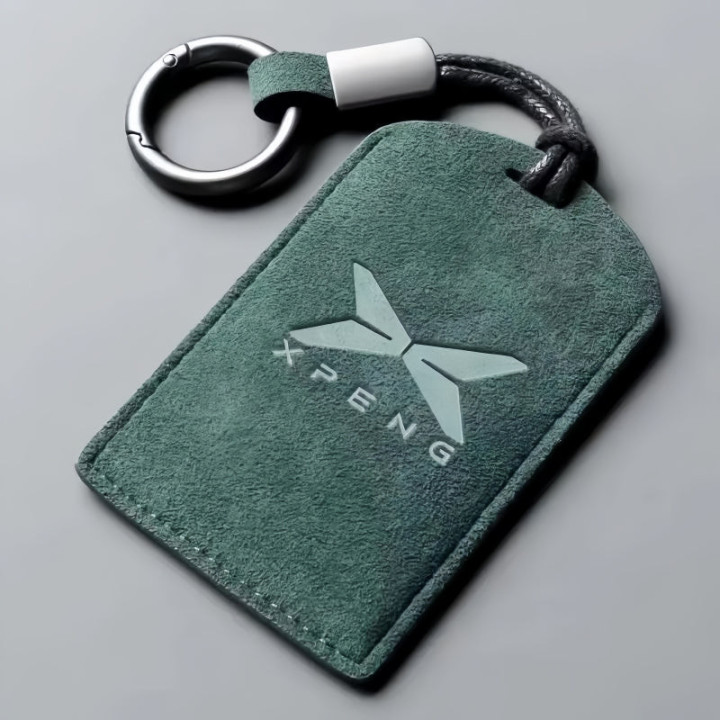 Etui z zamszu na kartę-klucz do Xpeng G6 G9 P7 X9 – zdjęcie 3