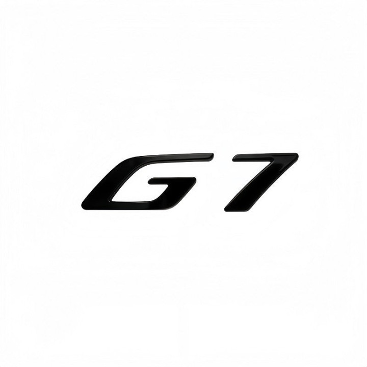 Czarny emblemat tylnego zderzaka do Xpeng G6 G9 P7 X9 – zdjęcie 3