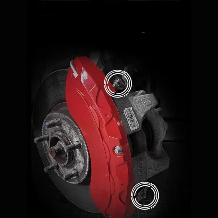 Para aluminiowych zacisków hamulcowych do MG HS, MG ZS i MG4 – zdjęcie 4