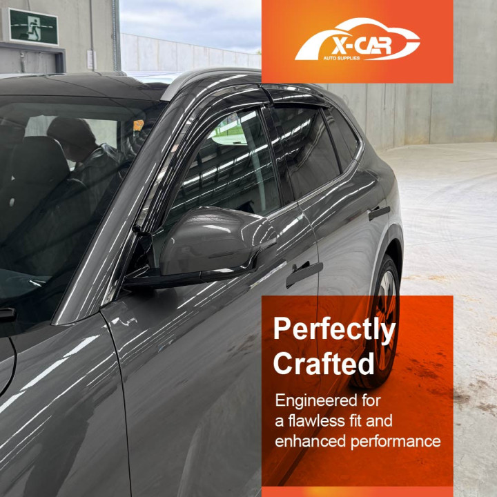 Owiewki szyb z taśmą montażową do Geely EX5 – zdjęcie 4
